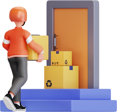 Package Arrived - Delivery Courier